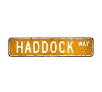 Haddock Signs Haddock Metal Signs Animal Custom Signs Outdoor Metal Haddock Gift Wall Art Vintage Metal Wall Sign Wall Hanger Rustic Wall Decorations For Cafe Bar Office Garage