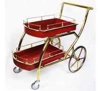 HADECOLL Beverage Service Vehicle, Hot Pot Delivery Vehicle For Hot Pot Restaurant Side Dishes, Solid Wood Hand-Pushed Service On The Second Floor At The Dining Side,A1