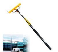 HADECOLL Connect The Faucet Window Cleaning Pole Cleaner Kit, Swimming Pool Brush, Extendable Water/Hose Pole Cleaning Brush, For Photovoltaic & Solar Panels, Wall, Tile, Floors, Steps,One Color-3.6M
