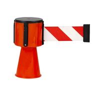 HADECOLL Extendable Traffic Cone Topper Tape, 6.6/9.8/16.4FT Retractable Safety Barrier for Blocking Roads & Pedestrian Areas - Enhance Safety and Control Traffic Flow