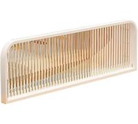 HADECOLL Modern Countertop Privacy Divider Screen for Dining Areas, Office, Restaurant & Hotel - Stylish Black 0.9m x 30cm Partition for Enhanced Privacy,White-0.9mx30cm