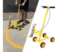 HADECOLL Professional Line Marking Machine for Sports Courts, Customizable Widths for Lines, Arcs, and Circles,