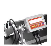 HADECOLL Px2 Online Label Inkjet Printer For Qr Bar Batch Code Date Number Logo Expiry Date 25.4Mm Tij Thermal Office Computer For Various Materials,Silver-25.4Mm