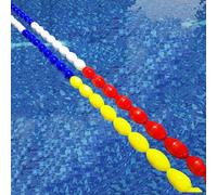 HADECOLL Swimming Pool Adjustable Floating Safety Divider Swim Lane Line, 3.3-82ft Safety Divider Rope Float Rope Lane Line Hook Swim Divider, for Swimming,Nylon-3m/10ft