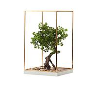 HADECOLL Tree Fake Plant Artificial Plant Bonsai Zen Simulation Tree With Frame Goose Egg Decoration Porch Living Room Fake Tree Potted Green Plant Decoration Potted Tree Artificial,