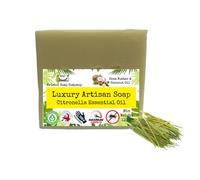 Hademade Coconut and Shea Butter Artisan Soap with Essential oil. (Citronella/anti mosquito maximum strength)