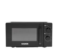Haden 17L Manual 700W Microwave with Glass Door Black
