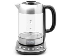 Haden 197207 Cordless Kettle in Clear Glass Variable Temperature