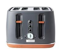 Haden 201317 Dorchester 4 Slice Toaster - Grey