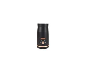 Haden 204875 Black & Copper 4-in-1 Milk Frother, 300ml, 400W, Auto-Off 655C, Hot & Cold Froth, Non-Slip