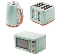Haden 206800 Dorchester Kettle, Toaster & Microwave - Sage