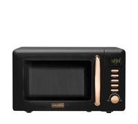 Haden Salcombe 800W Black & Copper Microwave 20L 2 Year Guarantee