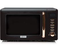Haden - 20L Microwave - Freestanding, Defrost Reheat & Cooking 800W Black/Copper