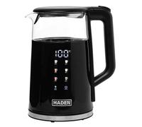 Haden 212931 Temperature Controlled Touch Screen Kettle Black