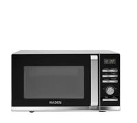 Haden 25L Silver Combination Microwave, Convection, Grill, Digital Display, Black & Silver - 199102