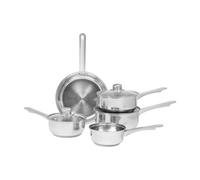 Sabichi Stainless Steel 5-Piece Saucepan Set - Size: 5 Piece - Wilko