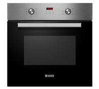 Haden 65L Built In Oven - 7 Cooking Functions with Fan-Assisted, Grill, and Defrost, Energy-Efficient Stainless Steel Oven for Modern Kitchens - Easy To Use Controls and Digital Timer
