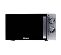Haden Chester 700W Countertop Microwave Oven in Silver Haden Silver
