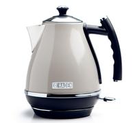 Haden Cotswold Putty Electric Jug Kettle 1.7L Cordless, Removeable Filter, 3000W