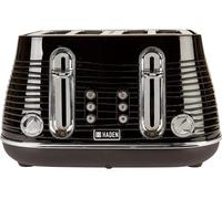 HADEN Devon 204448 4-Slice Toaster - Black, Black
