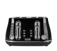 Haden Devon 4 Slice Toaster Black