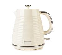 Haden Devon Cream Electric Fast Boil Kettle - 1.7L Capacity, BPA-Free, Auto-shutoff & Boil-Dry Protection