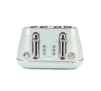 Haden Devon Eucalyptus 4 Slice Toaster - 6 Browning Settings, Wide Slots - 1630W