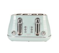 Haden Devon Toaster 4 Slice 6 Browning Setting Wide Slot Eucalyptus
