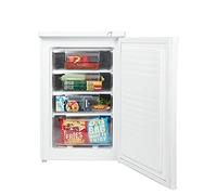 Haden White 55cm Under Counter Freezer - 85L Capacity, 4 Freezer Drawers, Mechanical Temperature Control, Manual Defrost, Reversible Door