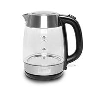 Haden Guildford Glass Kettle - Rapid Boil 3000W Electric Kettle - Illuminated Base, Ergonomic Handle, 1.7L Kettle - Boil-Dry Protection - Easy To Clean