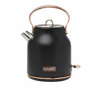 Haden Heritage 1.7L Retro Kettle 3KW Fast Boil,Auto Shut-Off Black