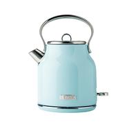 Haden Heritage Blue Electric Kettle - Energy Efficient - Rapid Boil and Boil Dry Protection - Stainless Steel Housing - Retro Kettle - 3000W - 1.7 Litre