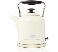 Haden 3000W Highclere Cordless Kettle, 1.5 Litre Capacity, Cream