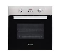 Haden 65L Built In Oven - 7 Cooking Functions with Fan-Assisted, Grill, and Defrost, Energy-Efficient Stainless Steel Oven for Modern Kitchens - Easy To Use Controls and Digital Timer