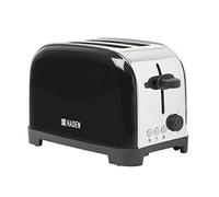 Haden Iver 2 Slice Toaster, Compact, Black Stainless Steel - 206503