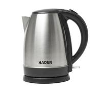 Haden Iver Electric Kettle - Silver 1.7L Stainless Steel Kettle with Auto Shut-Off - Boil-Dry Protection, and 360° Swivel Base - Lightweight & Stylish Cordless Kettle for Modern Kitchens