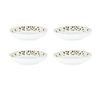 Haden Poodle & Blonde Tottenham Dalmatian in Cocoa - 4 Piece Bowl Set