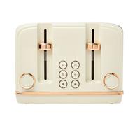 Haden Salcombe 4 Slice Wide Slot Toaster, Variable Browning, Dual Controls