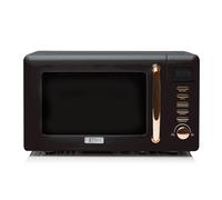 Haden Salcombe 800W Black & Copper Microwave 20L 2 Year Guarantee