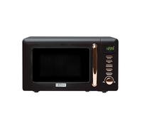 Haden Salcombe 800W Black & Copper Microwave 20L 2 Year Guarantee