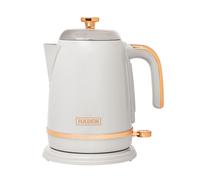 Haden Salcombe Grey Kettle - 1.7L Capacity, Rapid Boil, Auto Shut-off, Cordless Stainless Steel Electric Kettle - BPA Free, Easy Pour Spout - Stylish Kitchen Appliance