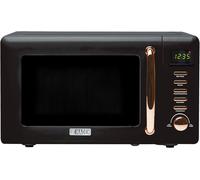 Haden Salcombe 800W Black & Copper Microwave 20L 2 Year Guarantee