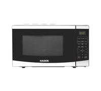 Haden Stainless Steel Solo Microwave - 20L, 800W, Digital Controls, 11 Power Levels, Auto Defrost & Child Lock, Easy Clean Interior, 212528