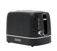 Haden Starbeck 2 Slice Toaster, Extra-Wide Slots, Black - 207197