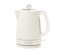 Haden Starbeck White Kettle - 1.7L Fast Boil, Quiet, Cordless Electric Kettle - 3000W, BPA Free, Ergonomic Handle, Energy-Efficient, lightweight - Perfect for Home and Travel