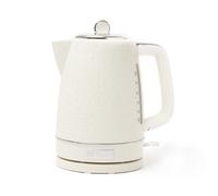 Haden Starbeck White Kettle - 1.7L Fast Boil, Quiet, Cordless Electric Kettle - 3000W, BPA Free, Ergonomic Handle, Energy-Efficient, lightweight - Perfect for Home and Travel