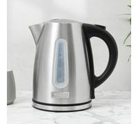 Haden Stoke 1.7L Electric Kettle - Brushed Stainless Steel, Rapid Boil, Cordless Kettle with 360° Swivel Base, Lightweight, Safe Water Boiler for Home, Kitchen, Tea, and Coffee