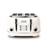 Haden Toaster Heritage 4 slice Wide Slots Reheat & Defrost White