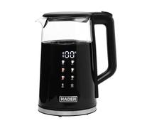 Haden 212931 Temperature Controlled Touch Screen Kettle Black