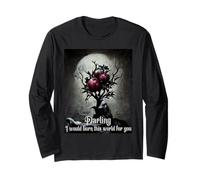 Hades and Persephone Moth and Butterfly Mythology Long Sleeve T-Shirt